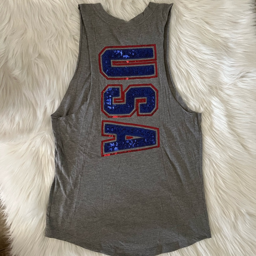 Victoria’s Secret Pink Top sequin Xs Pre-Owned